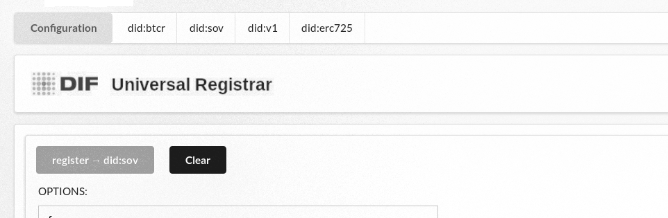 Universal Registrar Screenshot
