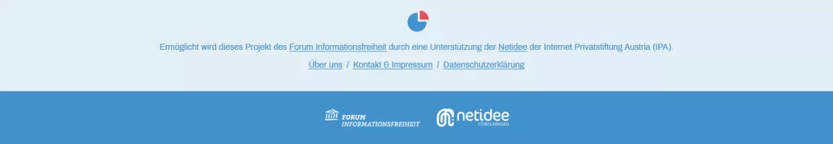 OffeneVergaben.at Footer